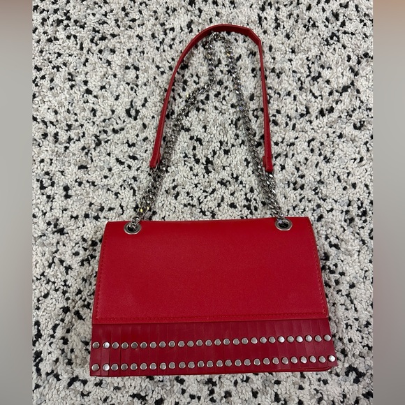 Red Zara cross body purse - Picture 1 of 4